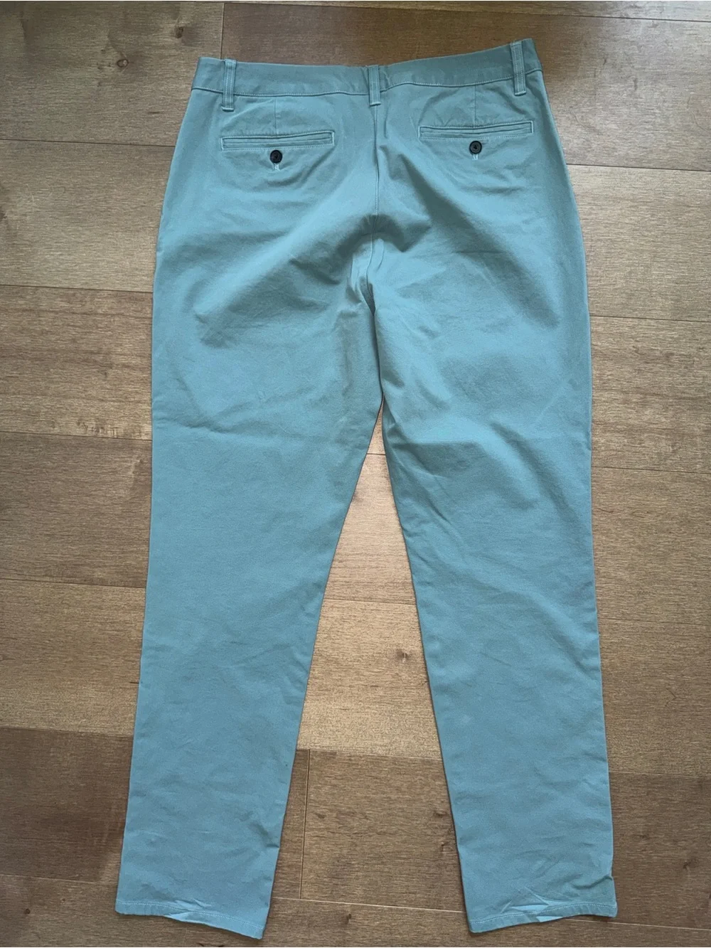 Bonobos Men Light Aqua Chinos 34/32 Lightly Worn  Athletic Fit Smoke Free home